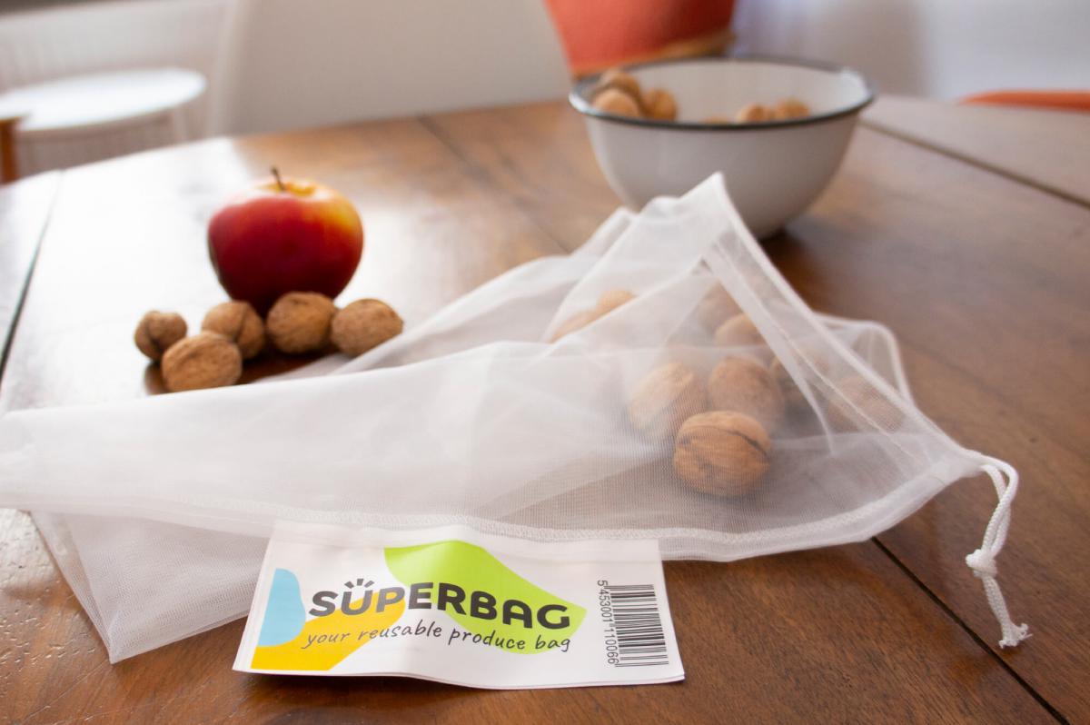 sac réutilisable courses superbag