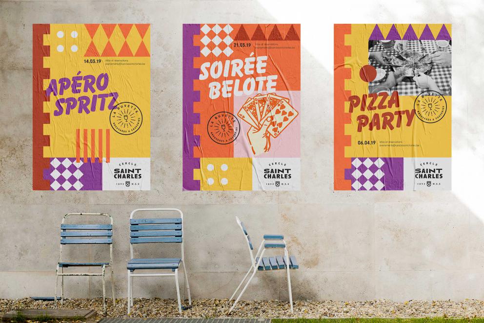 cercle saint-charles posters