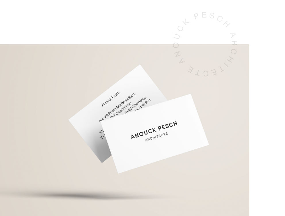 anouck pesch cartes de visite