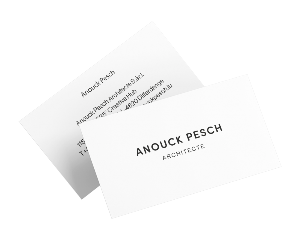 anouck pesch cartes de visite